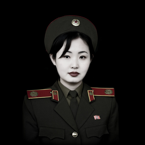 north korean army women. …even if it is a North Korean