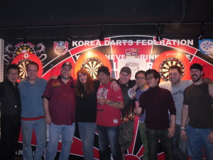 Winding down my time in Korea with lots of darts (and my share of wins) with the good folks at Bull and Barrel...