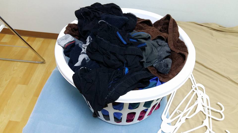 Did some laundry...