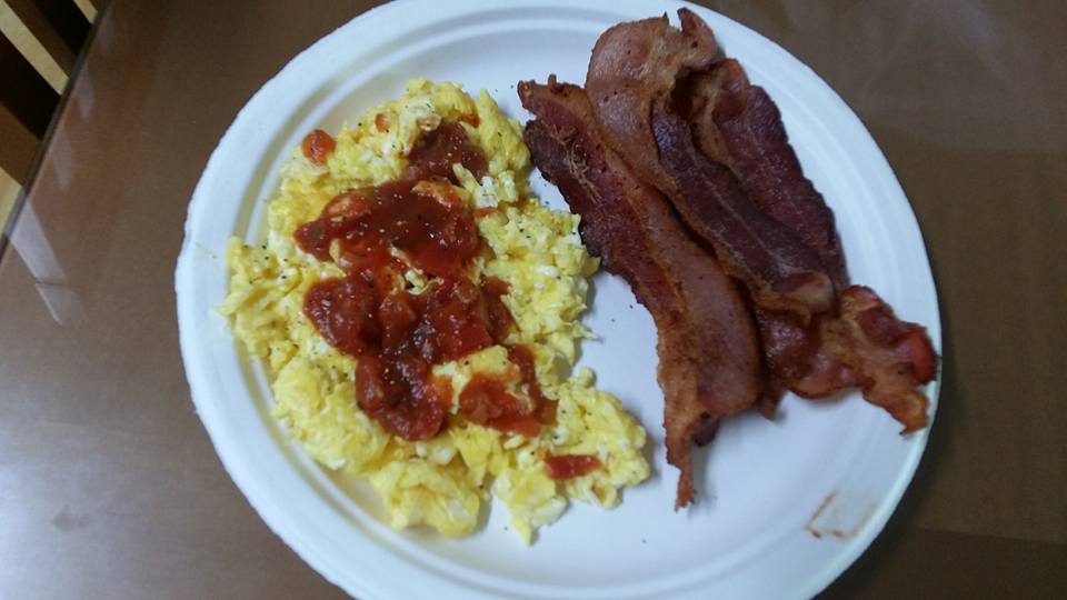 I'm getting better at bacon, I'll grant myself that...