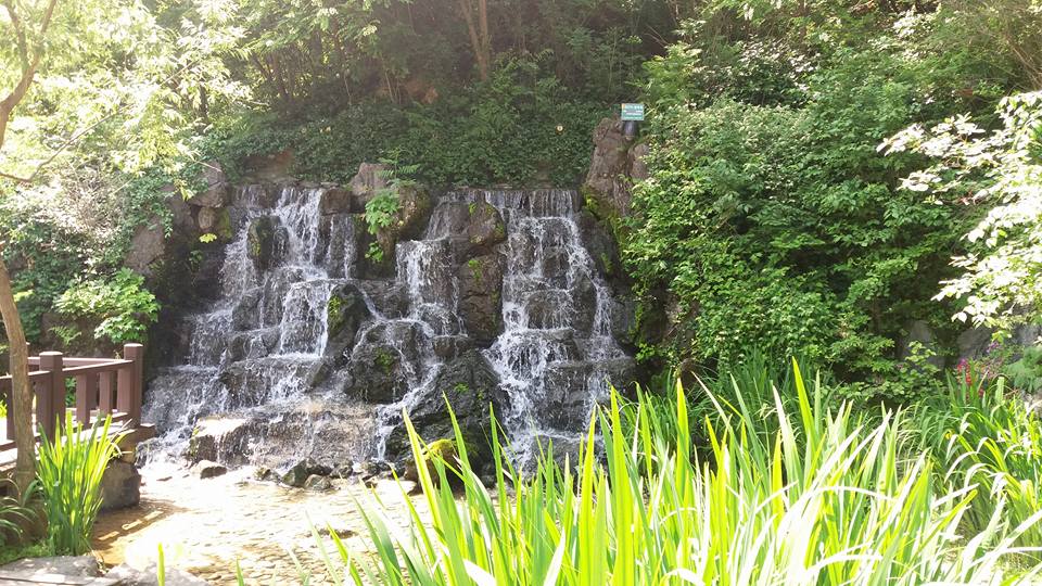 A waterfall on Namsam...