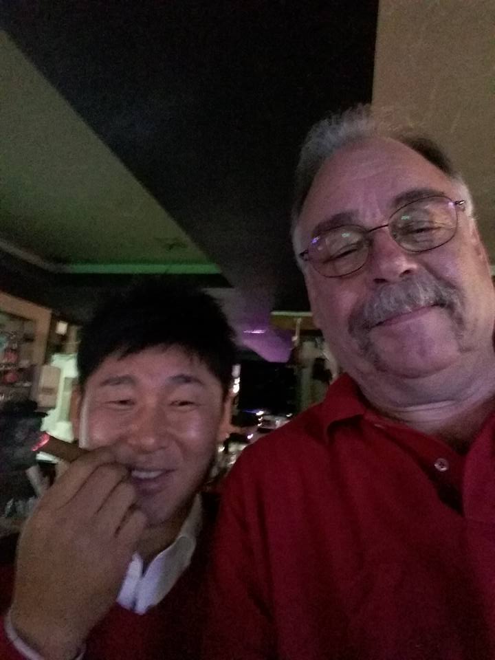 I ran into an old friend from Seoul at the tourney.  Used to play darts with him back in the day but hadn't seen him in years.  Nice to see you again CH!
