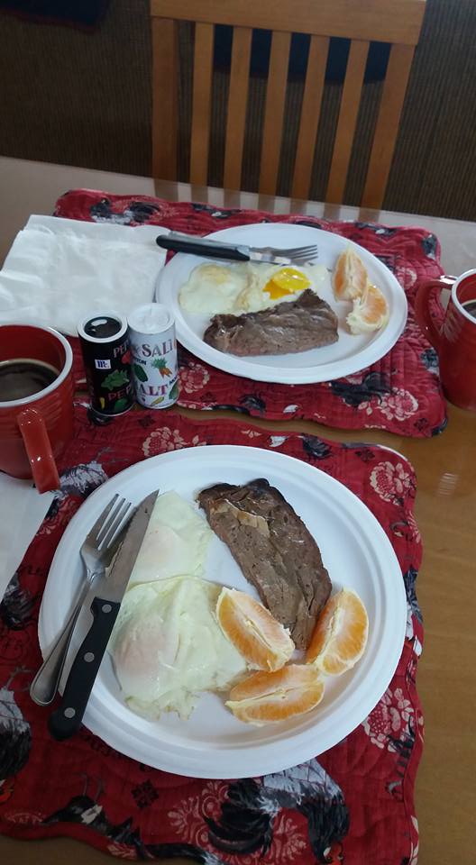 Sunday morning breakfast for two,,,