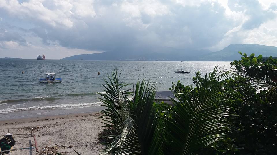 The view of Subic Bay from our balcony...