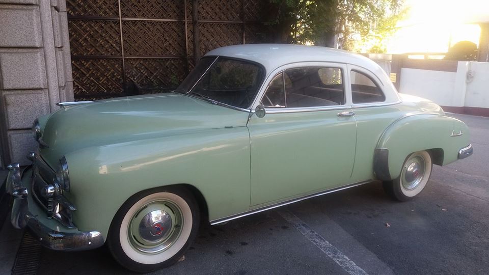And then I came across this 1950 Chevrolet in cherry condition.  How it got here I have no idea.  I made a mental note that while in was being manufactured in Detroit war was raging on the peninsula.  But this morning all was peaceful.